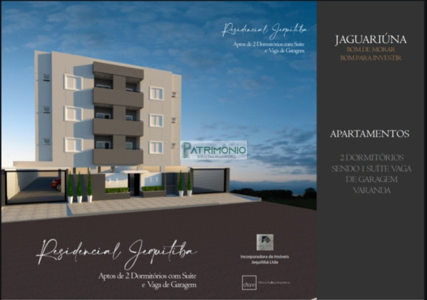 Imóvel com 2 Quartos à Venda, 64 m² em Residencial Jequitiba - Jaguariúna