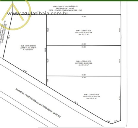 Imagem Terreno à Venda, 255 m² em Centro - Atibaia Imagem Terreno à Venda, 255 m² em Centro - Atibaia