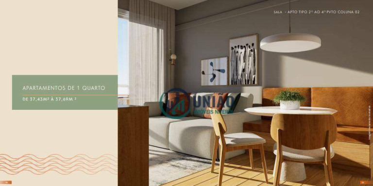Imagem Apartamento com 2 Quartos à Venda, 58 m² em Camboinhas - Niterói