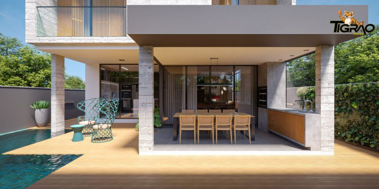 Imagem Casa de Condomínio com 3 Quartos à Venda, 239 m² em Vila Nova - Joinville Imagem Casa de Condomínio com 3 Quartos à Venda, 239 m² em Vila Nova - Joinville