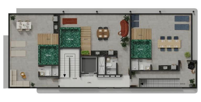 Imagem Apartamento com 2 Quartos à Venda, 56 m² em Bessa - João Pessoa Imagem Apartamento com 2 Quartos à Venda, 56 m² em Bessa - João Pessoa