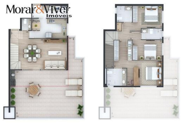 Imagem Apartamento com 3 Quartos à Venda, 106 m² em Juvevê - Curitiba