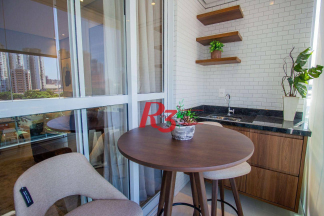 Imagem Apartamento com 2 Quartos à Venda, 76 m² em Ponta Da Praia - Santos