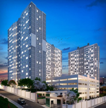 Apartamento com 2 Quartos à Venda, 43 m² em Vila Nossa Senhora Das Vitórias - Mauá