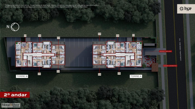 Imagem Apartamento com 3 Quartos à Venda, 86 m² em Mercês - Curitiba