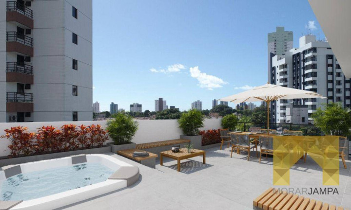 Imagem Apartamento com 1 Quarto à Venda, 32 m² em Brisamar - João Pessoa