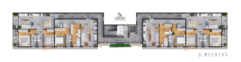 Imagem Apartamento com 2 Quartos à Venda, 66 m² em Centro - Santa Maria