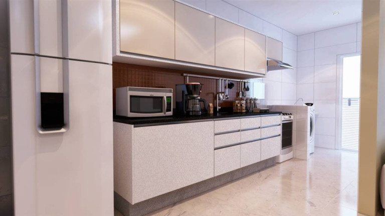 Imagem Apartamento com 1 Quarto à Venda, 48 m² em Caiçara - Praia Grande