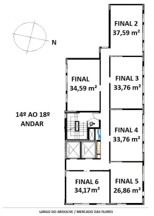 Imagem Apartamento com 2 Quartos à Venda, 33 m² em República - São Paulo Imagem Apartamento com 2 Quartos à Venda, 33 m² em República - São Paulo