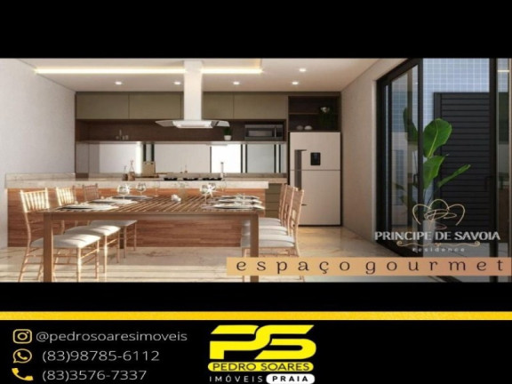 Imagem Apartamento com 2 Quartos à Venda, 56 m² em Jardim Oceania - João Pessoa