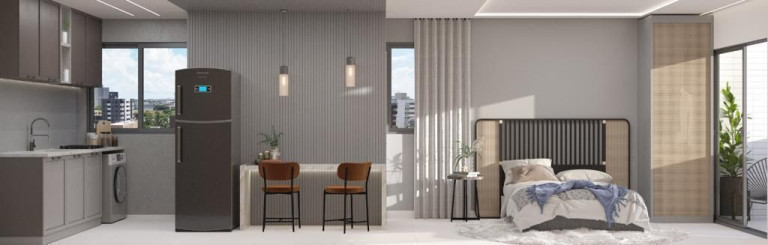 Imagem Studio com 1 Quarto à Venda, 22 m² em Intermares - João Pessoa