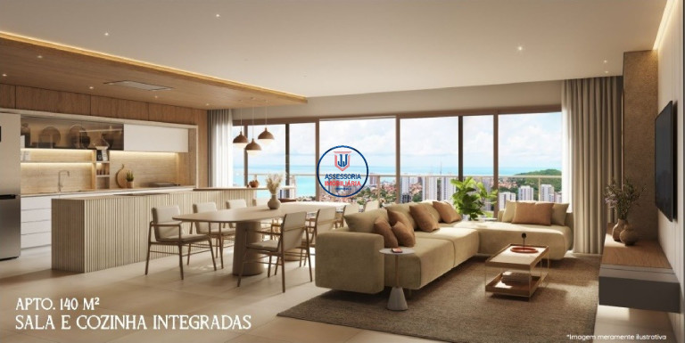 Imagem Apartamento com 3 Quartos para Alugar ou Temporada, 140 m² em Petrópolis - Natal Imagem Apartamento com 3 Quartos para Alugar ou Temporada, 140 m² em Petrópolis - Natal