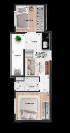Imagem Apartamento com 1 Quarto à Venda, 66 m² em Vila Matilde - São Paulo