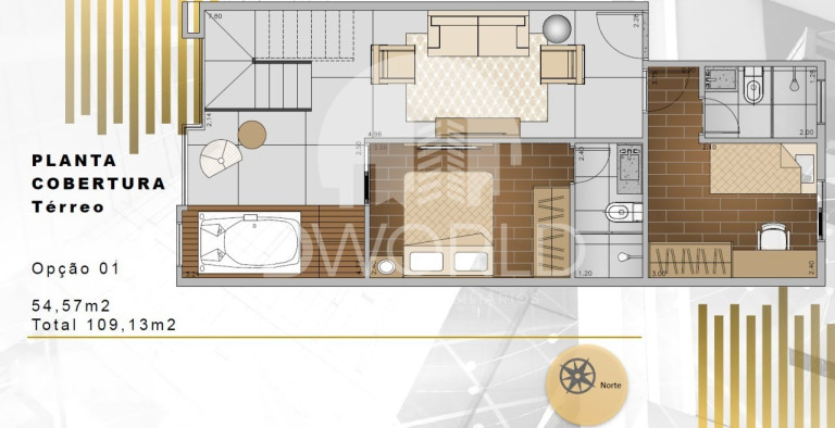 Imóvel com 2 Quartos à Venda, 109 m² em Nova Petrópolis - São Bernardo Do Campo