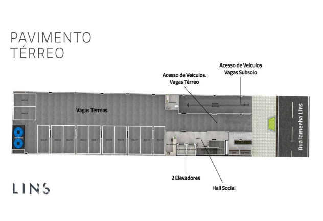 Imagem Apartamento com 1 Quarto à Venda, 24 m² em Centro - Curitiba