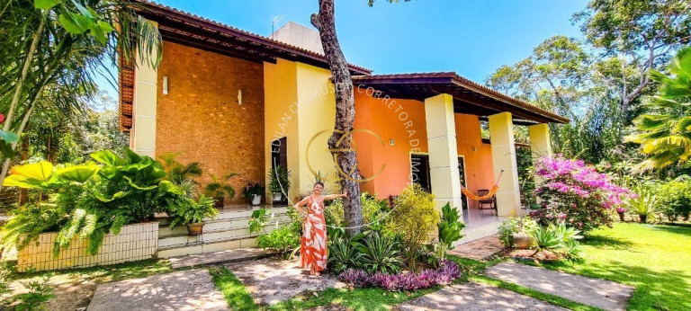 Casa de Condomínio à Venda,  em Busca Vida (abrantes) - Camaçari