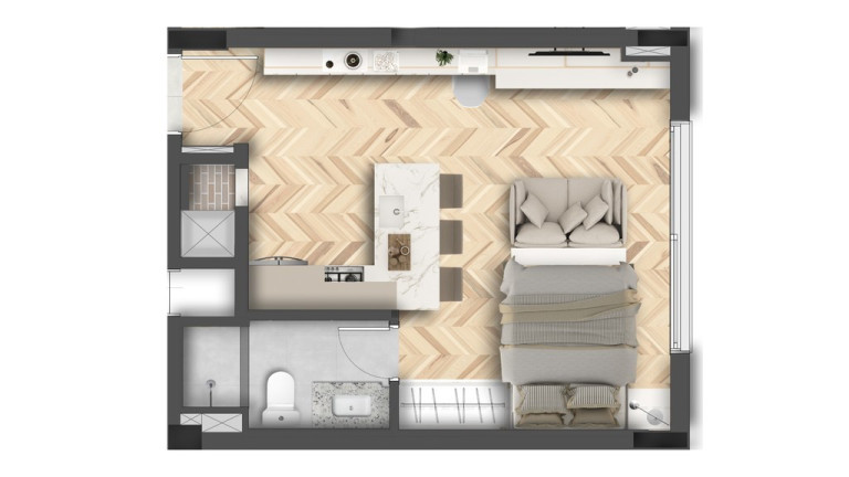 Imagem Apartamento com 1 Quarto à Venda, 42 m² em Moinhos De Vento - Porto Alegre