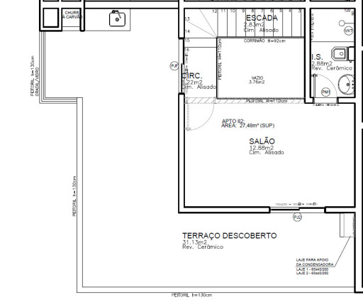 Imagem Cobertura com 3 Quartos à Venda, 122 m² em Boa Vista - Curitiba Imagem Cobertura com 3 Quartos à Venda, 122 m² em Boa Vista - Curitiba