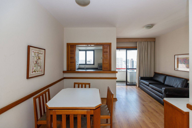 Apartamento com 1 Quarto para Alugar, 40 m² em Cerqueira Cesar - São Paulo