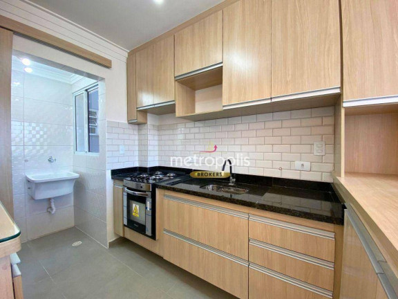 Imagem Apartamento com 2 Quartos para Alugar, 53 m² em Nova Gerti - São Caetano Do Sul