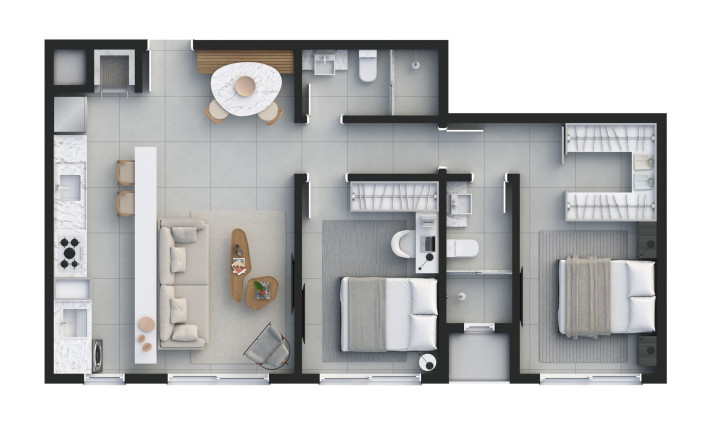Imagem Apartamento com 3 Quartos à Venda, 116 m² em Centro - Torres Imagem Apartamento com 3 Quartos à Venda, 116 m² em Centro - Torres