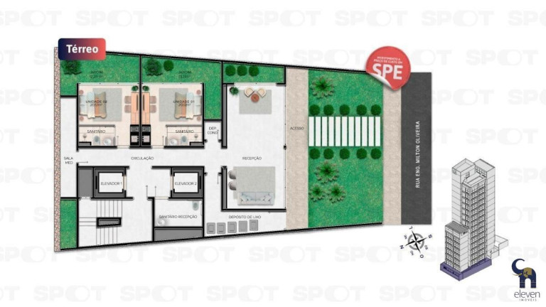 Imagem Apartamento com 1 Quarto à Venda, 20 m² em Barra - Salvador