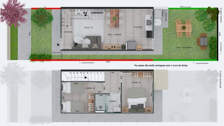 Imagem Imóvel com 2 Quartos à Venda, 54 m² em Mourão - Bragança Paulista
