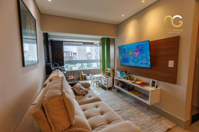 Apartamento com 2 Quartos à Venda, 80 m² em Canto Do Forte - Praia Grande