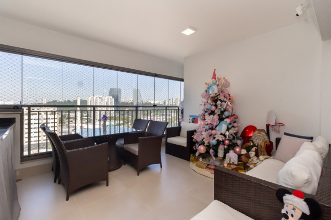 Foto do imóvel Apartamento com 3 Quartos à Venda, 108 m² em Jardim Caravelas - São Paulo