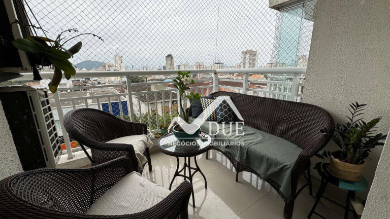 Imagem Apartamento com 3 Quartos à Venda, 84 m² em Marapé - Santos