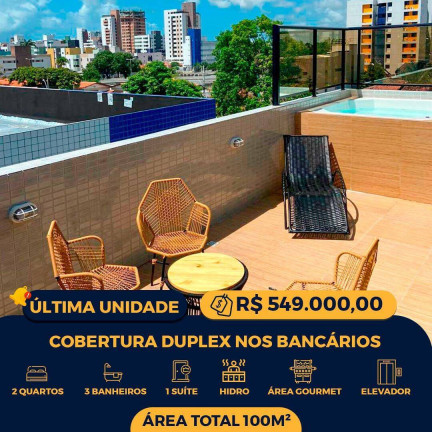 Imagem Apartamento com 2 Quartos à Venda, 40 m² em Bancários - João Pessoa Imagem Apartamento com 2 Quartos à Venda, 40 m² em Bancários - João Pessoa