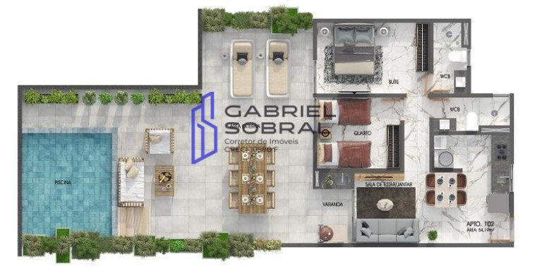 Imagem Apartamento com 3 Quartos à Venda, 71 m² em Jardim Oceania - João Pessoa Imagem Apartamento com 3 Quartos à Venda, 71 m² em Jardim Oceania - João Pessoa