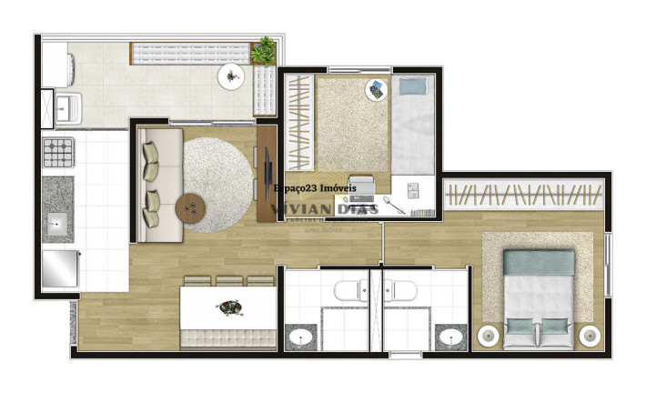 Apartamento com 2 Quartos à Venda, 56 m² em Casa Verde - São Paulo