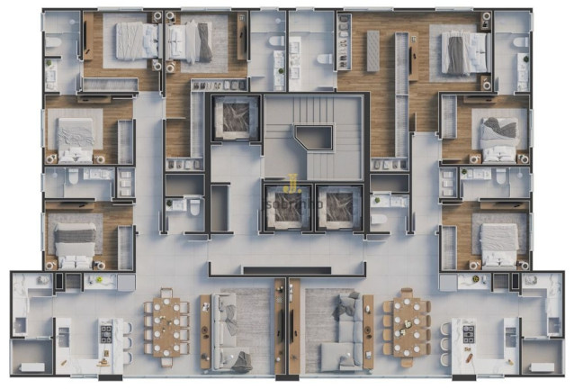 Cobertura com 4 Quartos à Venda, 135 m² em Centro - Balneário Camboriú