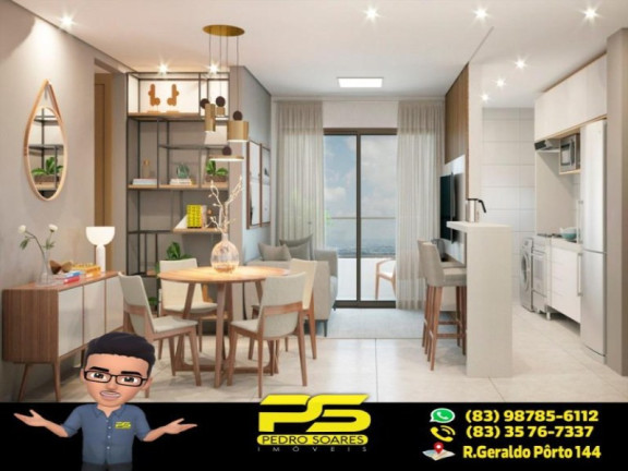 Imagem Apartamento com 3 Quartos à Venda, 59 m² em Intermares - Cabedelo