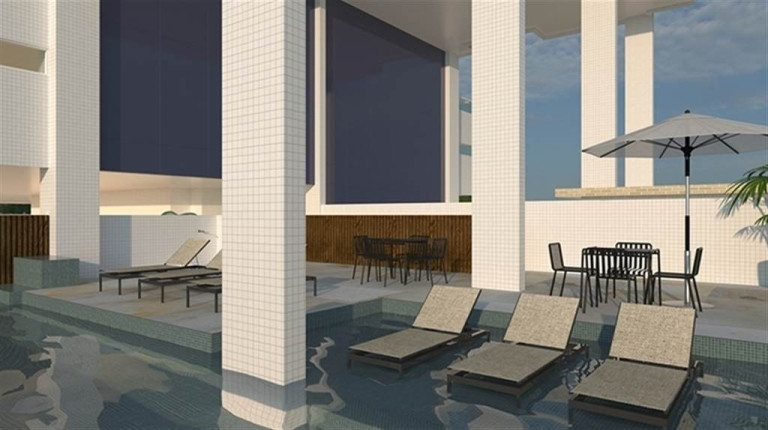 Imagem Apartamento com 2 Quartos à Venda, 79 m² em Mirim - Praia Grande