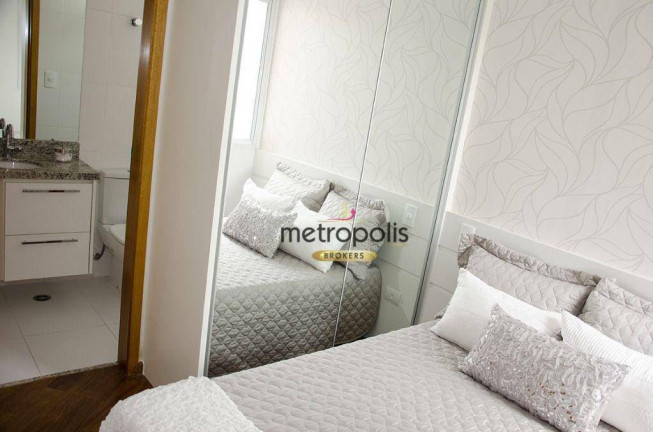 Apartamento com 2 Quartos à Venda, 60 m² em Campestre - Santo André