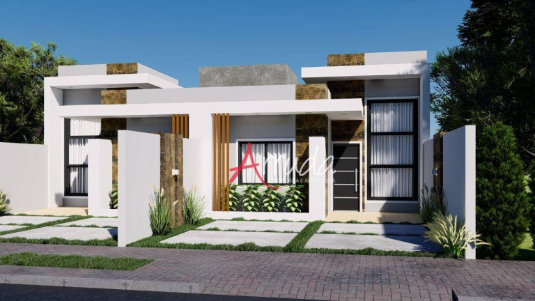 Imagem Casa com 3 Quartos à Venda, 63 m² em Jardim Veneza - Cascavel