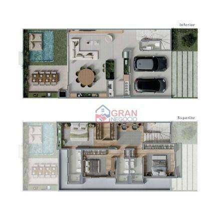 Imagem Casa com 3 Quartos à Venda, 198 m² em Ecoville - Curitiba Imagem Casa com 3 Quartos à Venda, 198 m² em Ecoville - Curitiba