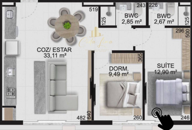 Imagem Apartamento com 2 Quartos à Venda, 67 m² em Barra Da Lagoa - Florianópolis
