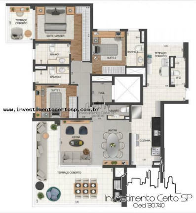 Imagem Apartamento com 3 Quartos à Venda, 140 m² em Vila Clementino - São Paulo Imagem Apartamento com 3 Quartos à Venda, 140 m² em Vila Clementino - São Paulo