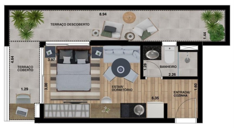 Imagem Imóvel com 1 Quarto à Venda, 20 m² em Paraíso - São Paulo Imagem Imóvel com 1 Quarto à Venda, 20 m² em Paraíso - São Paulo
