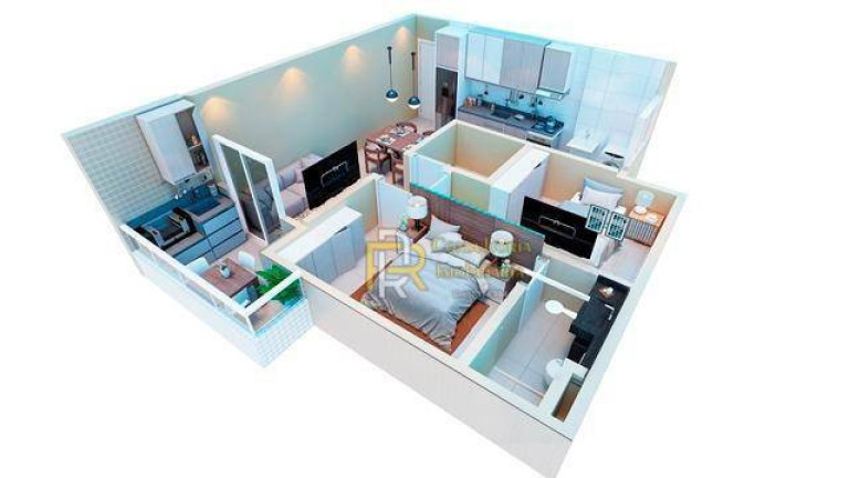 Imagem Apartamento com 2 Quartos à Venda, 53 m² em Vila Guilhermina - Praia Grande Imagem Apartamento com 2 Quartos à Venda, 53 m² em Vila Guilhermina - Praia Grande