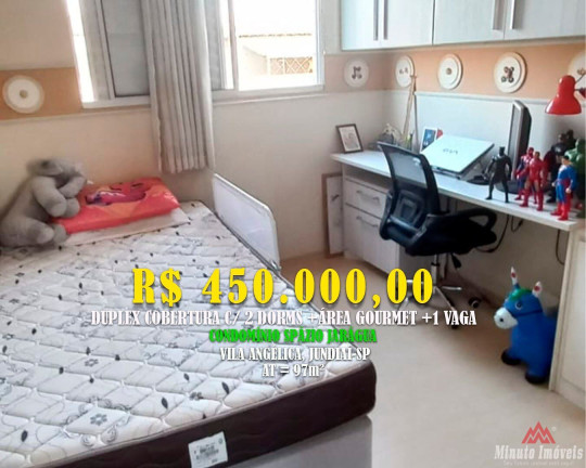 Cobertura com 2 Quartos à Venda, 97 m² em Vila Angélica - Jundiaí