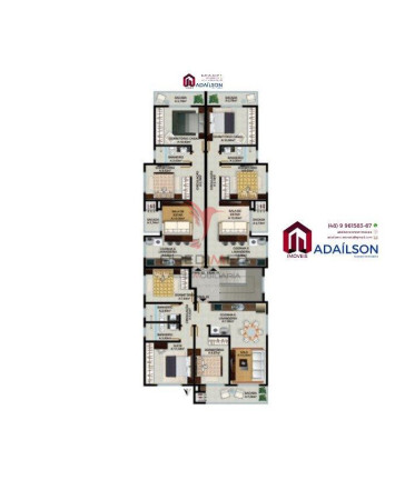 Imagem Apartamento com 2 Quartos à Venda, 65 m² em Pagani - Palhoça Imagem Apartamento com 2 Quartos à Venda, 65 m² em Pagani - Palhoça