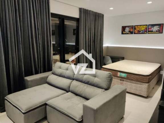 Imagem Apartamento com 1 Quarto para Alugar, 37 m² em Campo Belo - São Paulo Imagem Apartamento com 1 Quarto para Alugar, 37 m² em Campo Belo - São Paulo