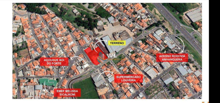 Imagem Terreno à Venda, 3.943 m² em Centro - Louveira
