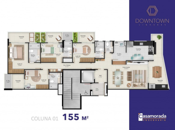 Imagem Imóvel com 4 Quartos à Venda, 155 m² em Centro - Linhares