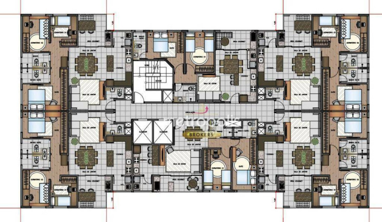 Imagem Apartamento com 3 Quartos à Venda, 235 m² em Santa Paula - São Caetano Do Sul