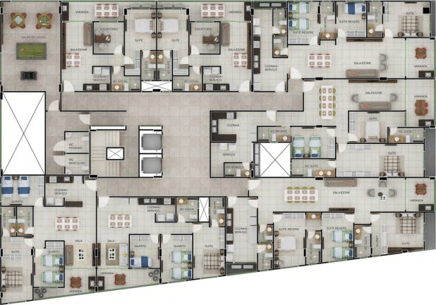 Imagem Apartamento com 3 Quartos à Venda, 240 m² em Jardim Oceania - João Pessoa